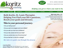 Tablet Screenshot of koritzcc.com